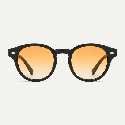 Solar Ember — lunettes de soleil orange tendance UV400 | Solar Eyes