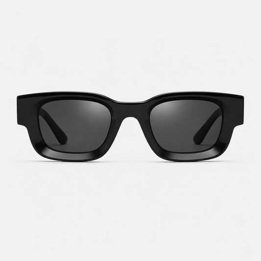 Solar shadow — lunettes de soleil noirs tendance UV400 | Solar Eyes