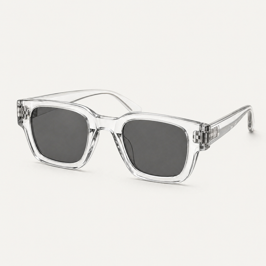 Solar stone — lunettes de soleil grise tendance UV400 | Solar Eyes