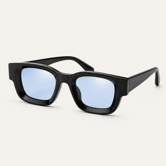 Solar wave — lunettes de soleil bleues tendance UV400 | Solar Eyes