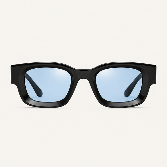 Solar wave — lunettes de soleil bleues tendance UV400 | Solar Eyes